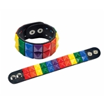 Rainbow Stud Bracelet 2 rows